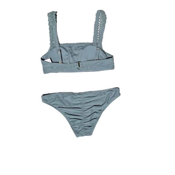 Women’s 2-Piece Crochet Bikini Swimsuit Set S New NWT - Picture 8 of 8